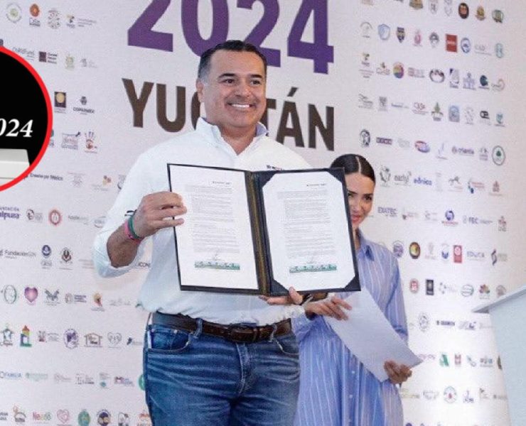 Renán Barrera Concha, firmó el pacto por la primera infancia, con lo que Yucatán contará con atención integral en cuidados, servicios, salud física y mental, pedagogía y nutrición para niños, niñas y adolescentes.