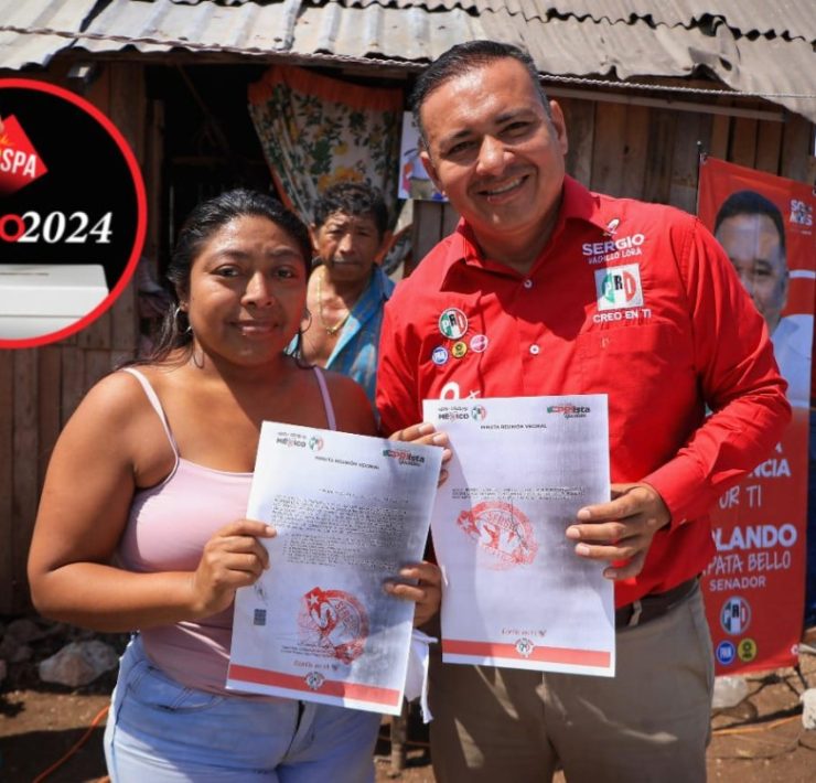El candidato de la coalición Fuerza y Corazón por México a la diputación federal por el distrito tres, invirtió el día para saludar y entregar un detalle a las madres del sur de Mérida