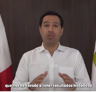 Mauricio Vila Dosal informó que a partir de mañana martes se separará temporalmente del cargo y regresará a sus funciones el próximo 3 de junio, una vez concluida la jornada electoral.