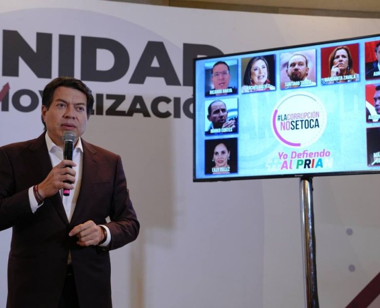 Mario Delgado denuncia presiones contra ‘Alito’ Moreno y lo respalda ante posibles cambios en el PRI