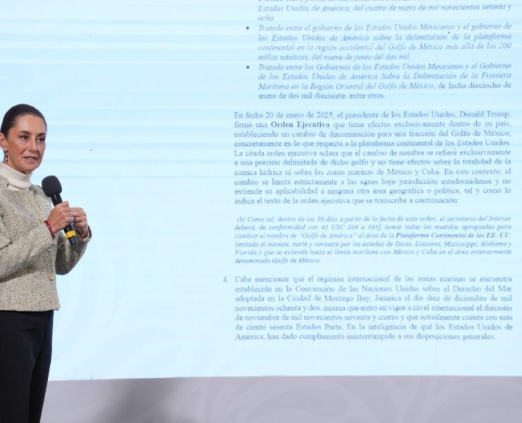 Gobierno de México exige a Google corregir nombre del Golfo de México en sus mapas