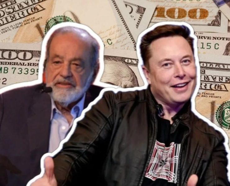 Elon Musk y Carlos Slim apuestan entre ellos por llegar a Marte